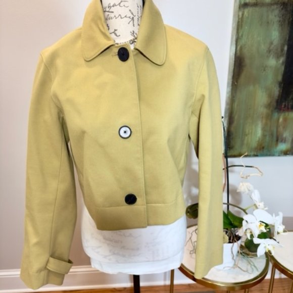 Rebecca Taylor NWT Natural Crop Jacket In Small - Picture 1 of 4